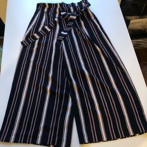 ZARA Wide Leg Culottes Pants